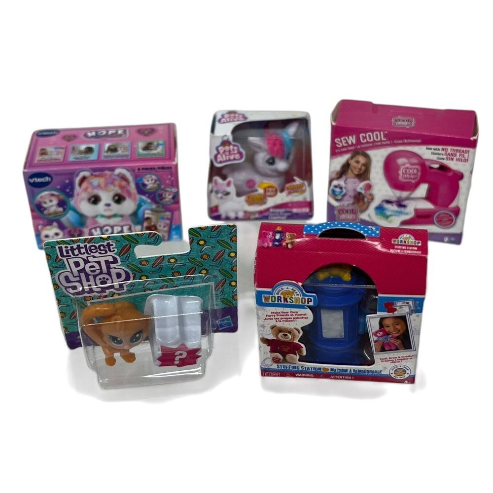 Zuru Surprise Mini Brands Lot Of 5 Girls Toys Littlest Pet Shop‎ BAB Pets Alive